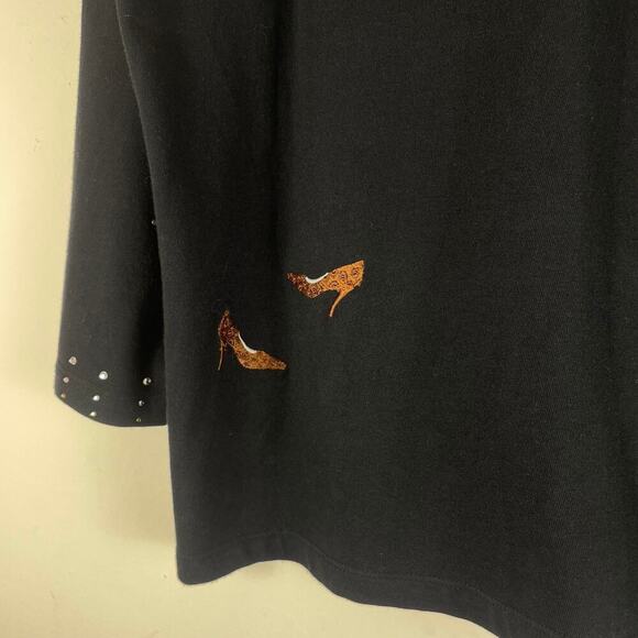 Vintage Michael Simon Lite Cardigan Size Medium 100% Cotton - Picture 6 of 8